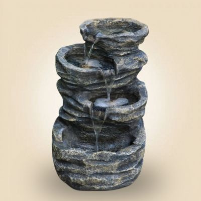 SS3183007 Polyresin outdoor fountain-Electrical L43.5cm xW37cm H66cm