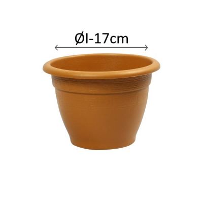 TC000010-100 CAMPANA POT 20cm Terracotta