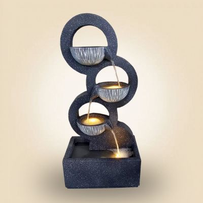 SS3220606 Polyresin water fountain L36cm xW23.5cm H76cm