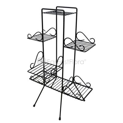 #09A PLANT METAL STAND 32HX24L (B/R)