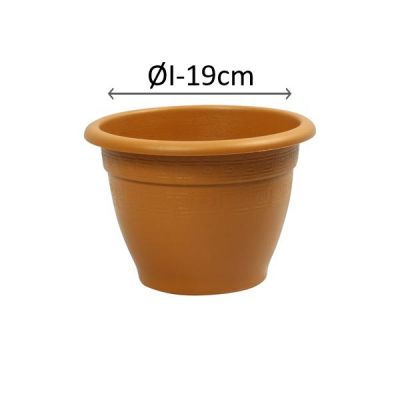 TC000000-100 CAMPANA POT 22cm Terracotta