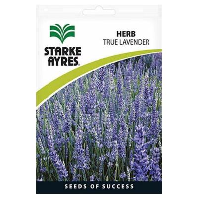 V8390 HERBS TRUE LAVENDER Herb Seeds