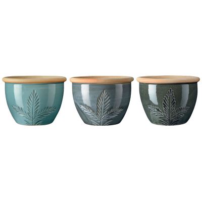 DEROMA VASO PALM 38CM (Ø38xH27cm-8.4kg)