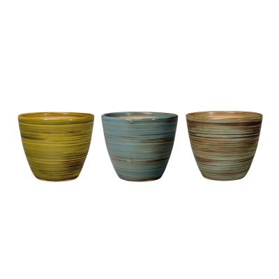 DEROMA VASO RAINBOW MIX COL 42CM (Ø42xH33cm-11.5kg)