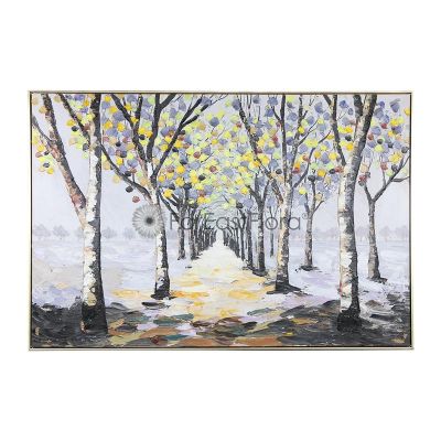 WALL ART GLEAMING AUTUMN 82X122CM (SF)